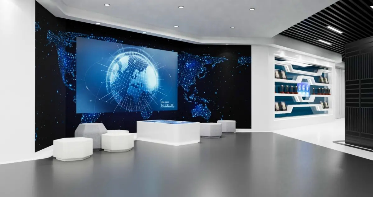 展廳設(shè)計(jì) ，展廳 ，鑫時(shí)空